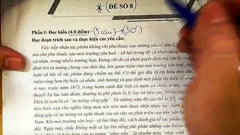2.8 ĐỀ số 18 ( đề số 8 sách 30 đề so sánh )