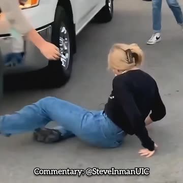 A so-called journalist tries to interfere with ICE and pays the prICE.