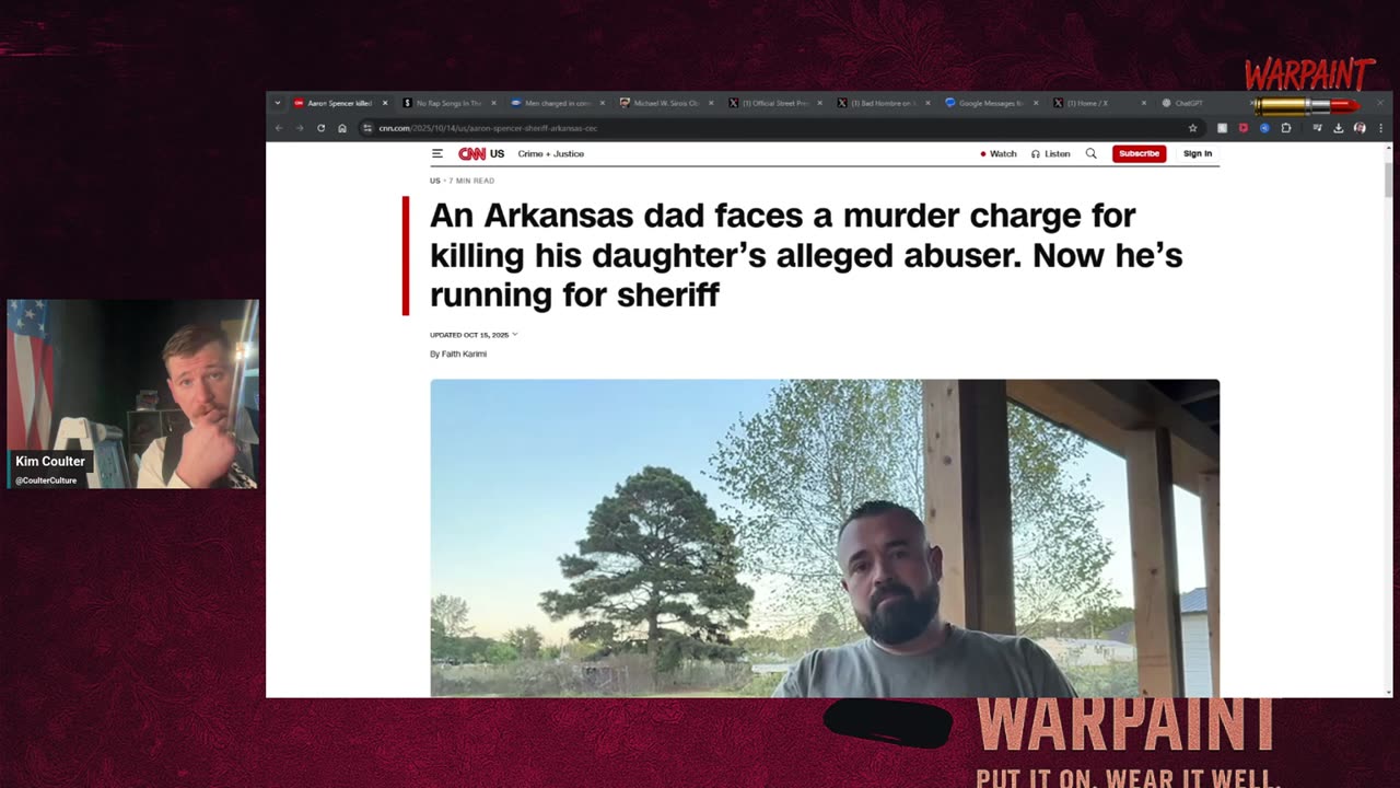 WARPAINT: Hacked, Framed, and Fighting Back