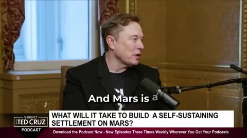 BREAKING: Elon Musk says that he thinks we could have a million people on Mars in 20 years.