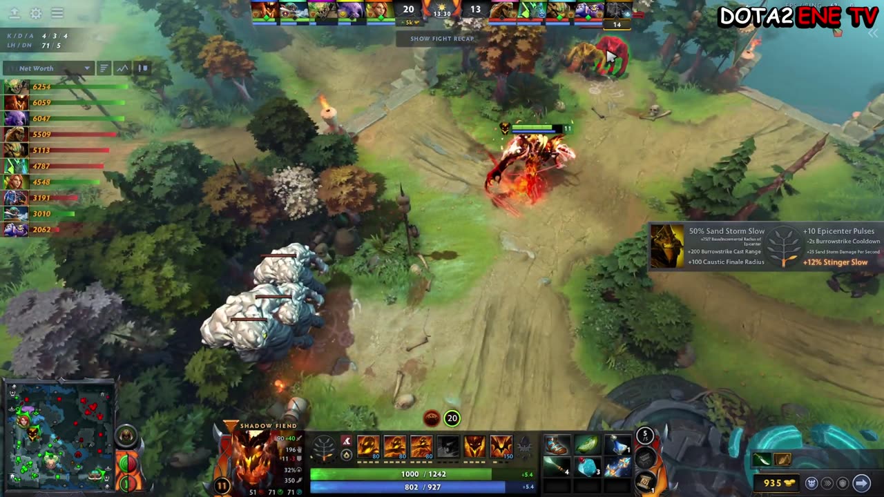 MIRACLE- SHADOW FIEND MAGICAL BUILD GODLIKE GAMEPLAY! [Dota 2 7.39e]