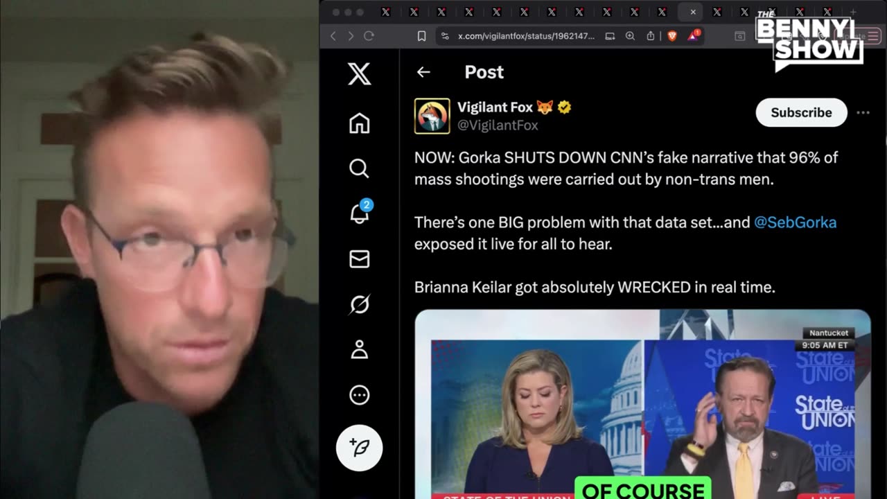 CNN Anchor Has Hysterical Meltdown LIVE On-Air When Trump Advisor TORCHES Her_