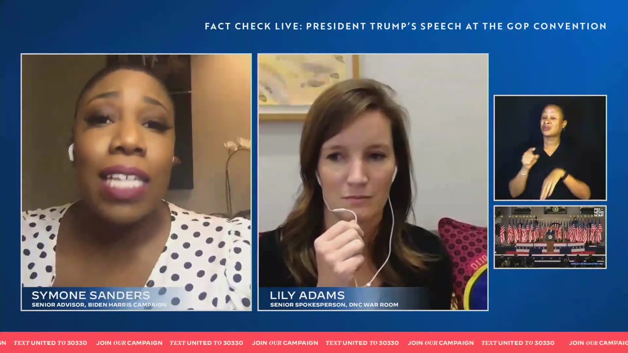 Fact Check Live President Trump's Speech at the GOP Convention