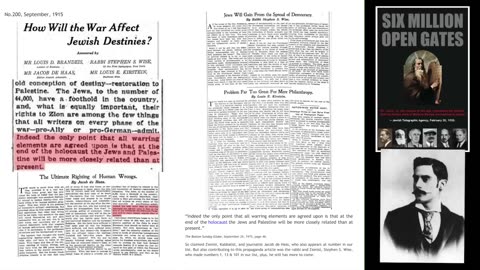 “Whence 6 million Jews gas chambers baby-killing sadists industrial scale murder (2 3)”