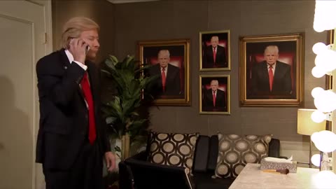 Donald Trump Interviews Himself In the Mirror