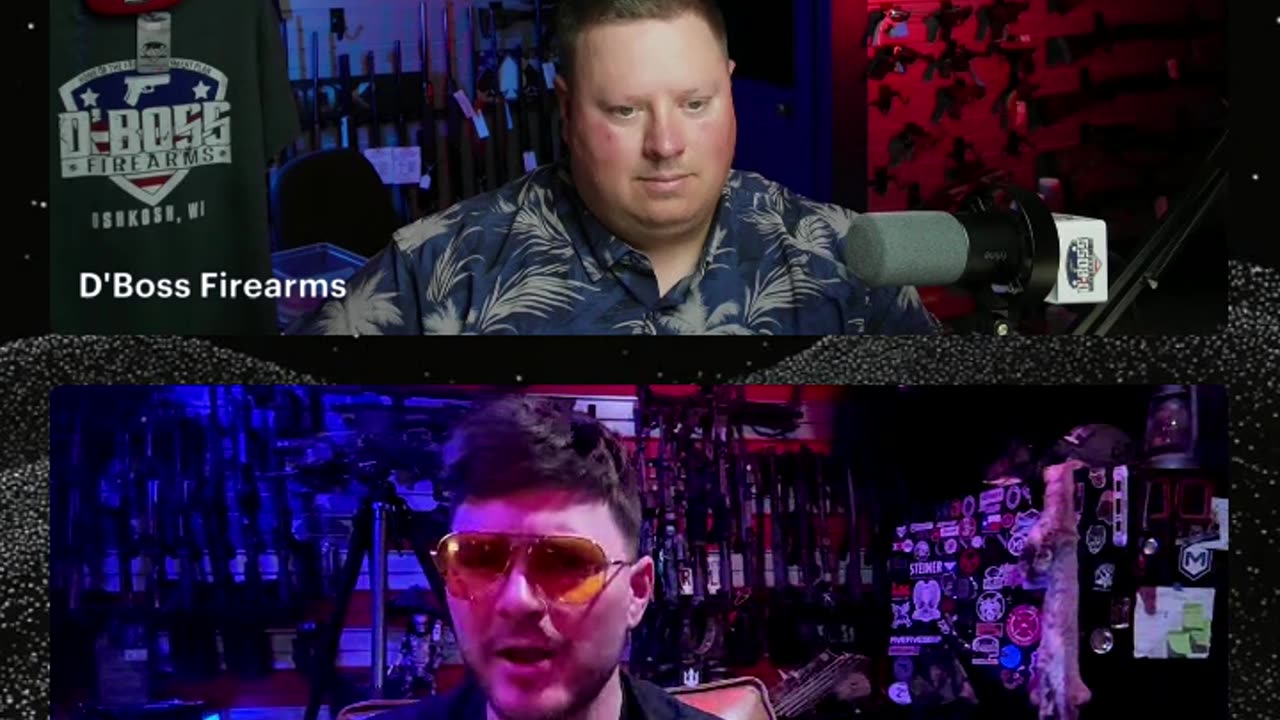 D'Boss Firearms and Fox Trotter are LIVE! It's Friday night Let's Talk About It!