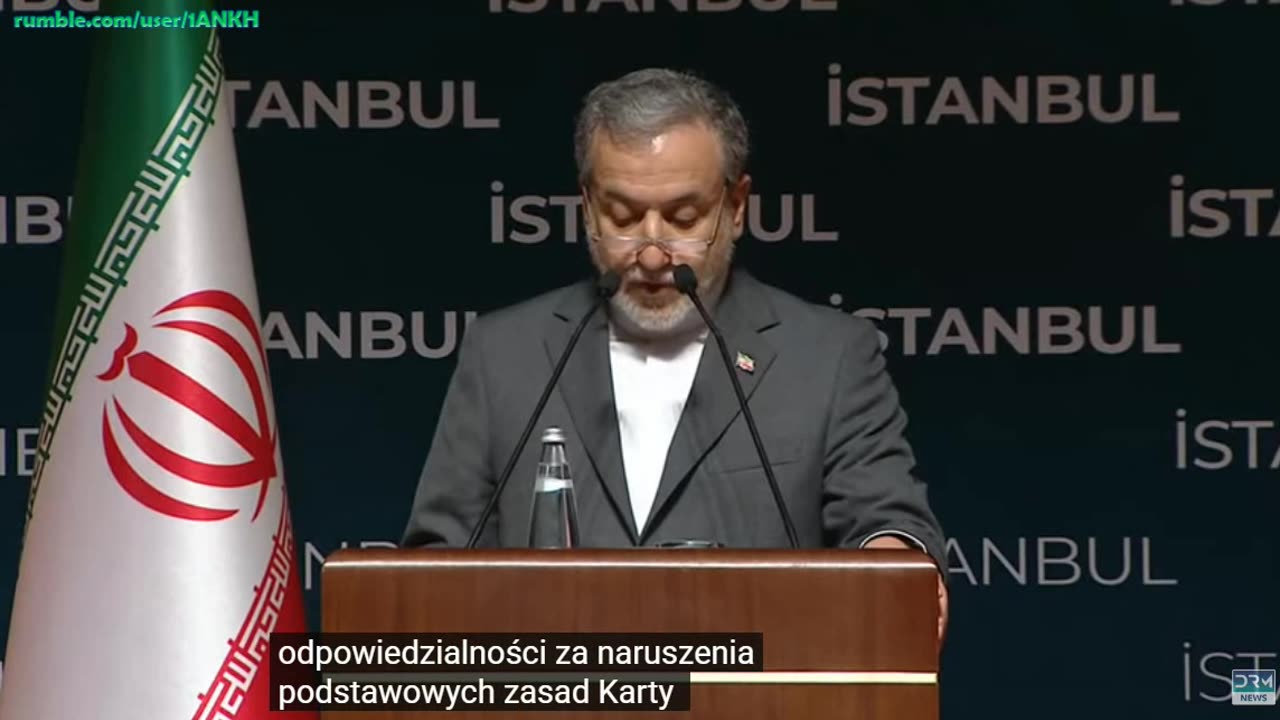 JUST IN Iran's FM Blasts U.S. After Nuclear Strikes, Warns of Chaos in Middle East AC1G 2025.06.22