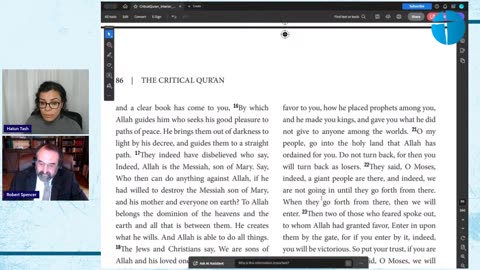 Exploring the Quran | Surah Table (5:1-23) Hatun Tash | Robert Spencer