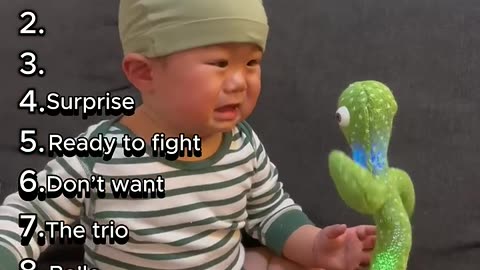 Ranking Kids’ Reactions to a Toy Cactus 🌵😂 | Funniest Moments
