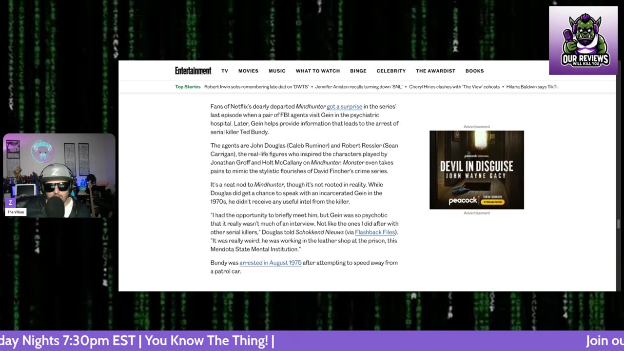 Monster The Ed Gein Story Review | Fact Check