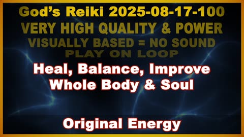 God's Reiki | Heal, Balance, Improve Whole Body & Soul on All Levels
