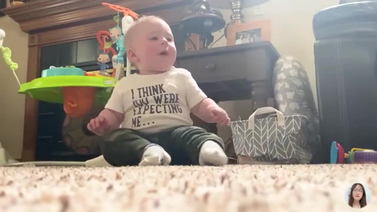 Baby Laughing So Hard It’ll Make Your Day