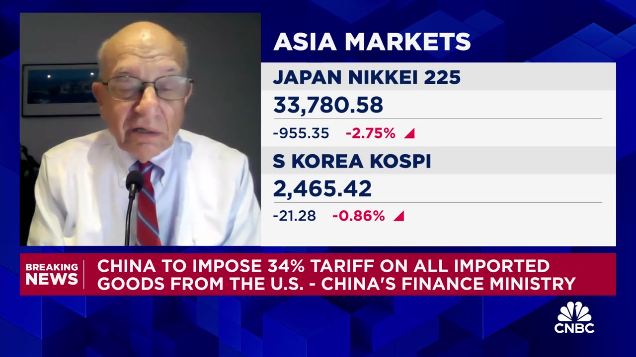 April 4, 2025 - Wharton’s Jeremy Siegel on Tariffs: "Biggest Policy Mistake in 95 Years"