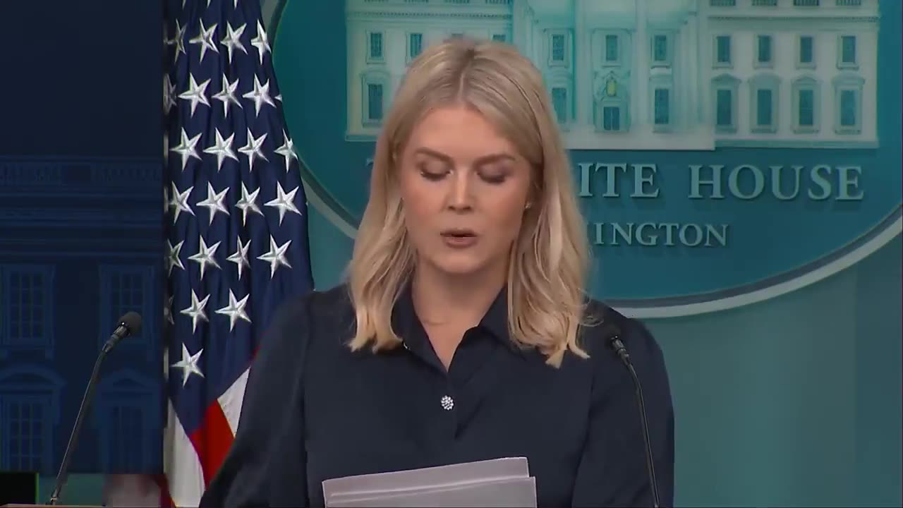 🚨🔥Karoline Leavitt: Trump secured a historic trade agreement with the EU that puts America First