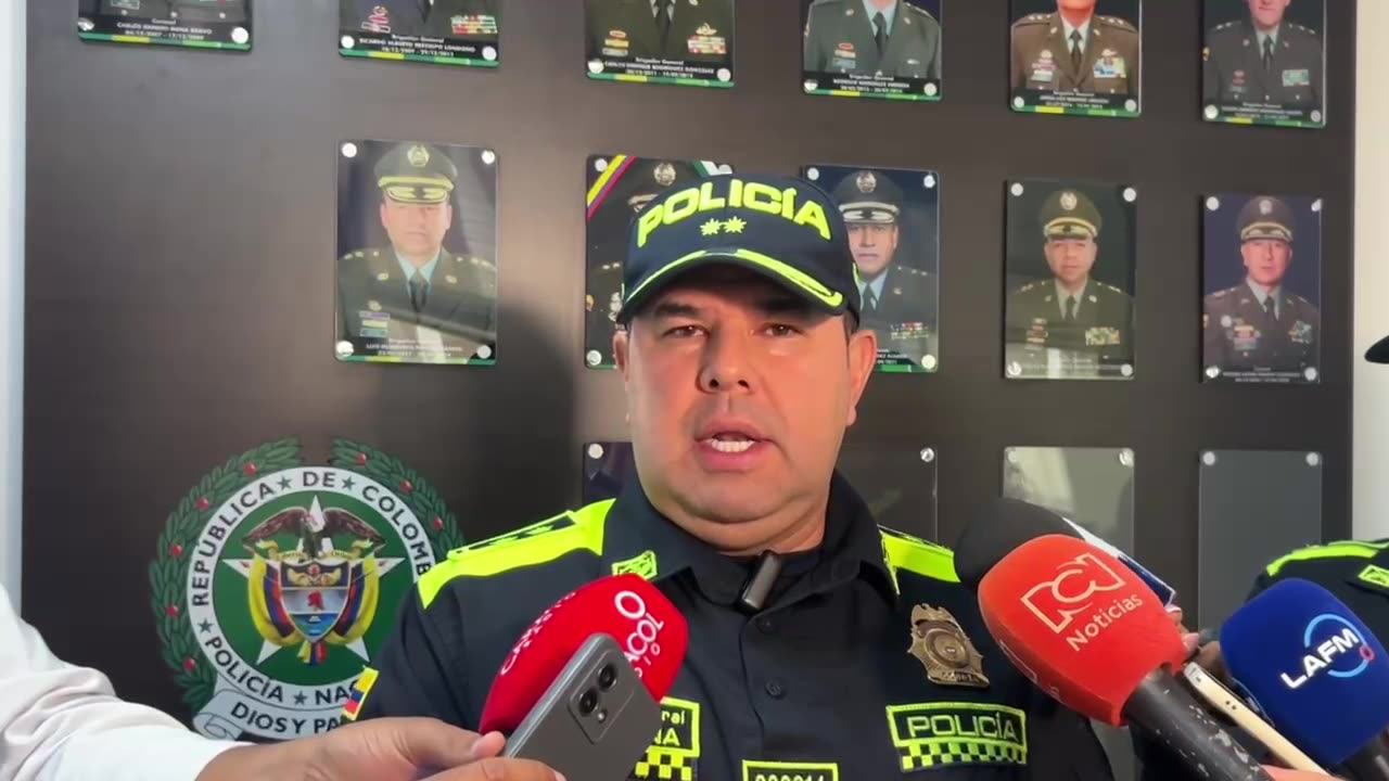 Policía sobre captura de sicarios en Cartagena