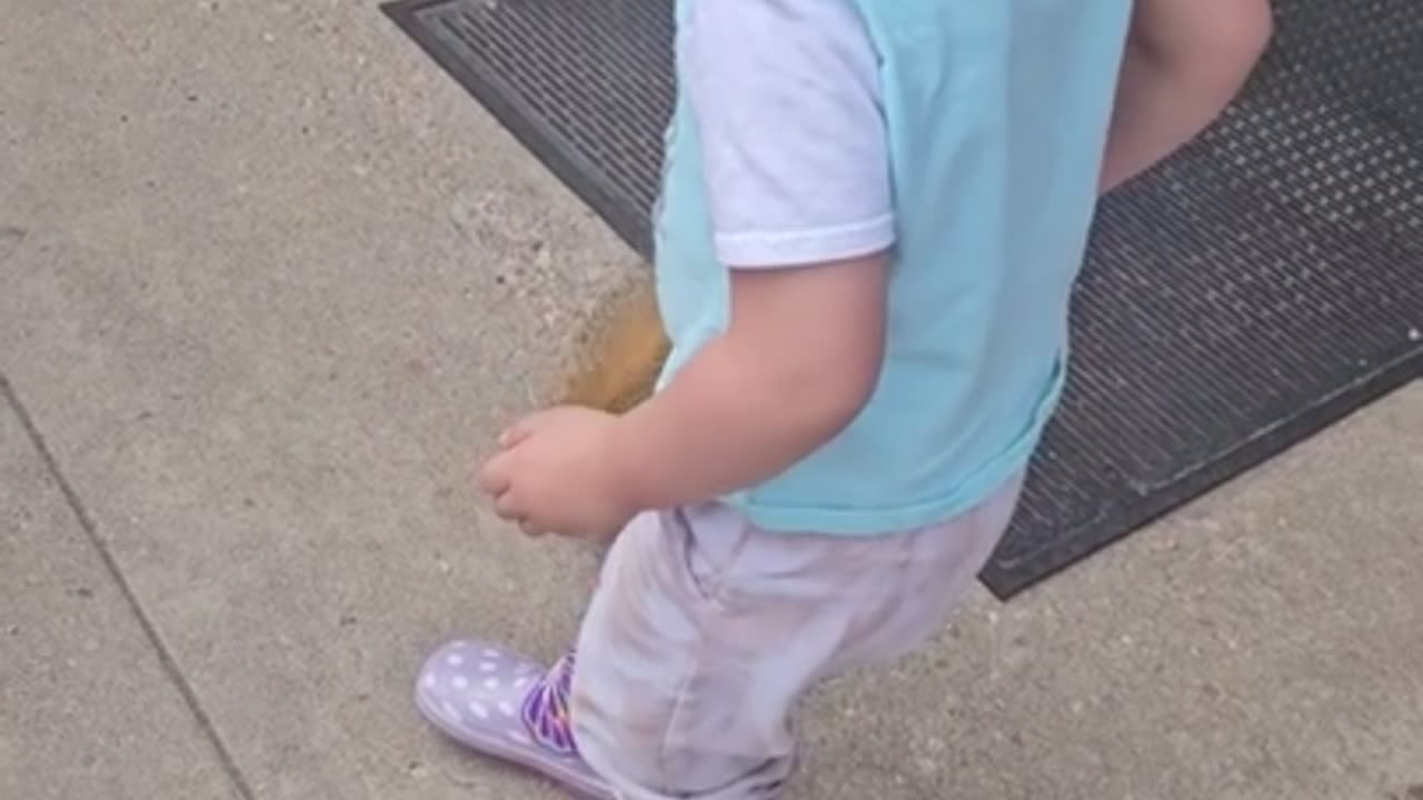 Squirrel Recognizes Little Girl Who Fed It—Cutest Reunion Ev
