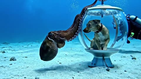 scuba dog