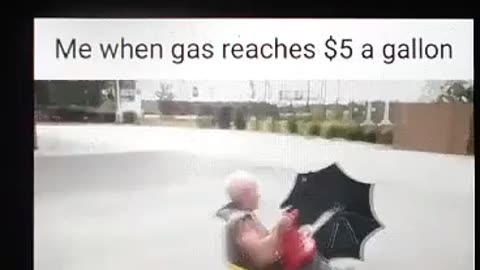 Me when gas got above $5 a gallon
