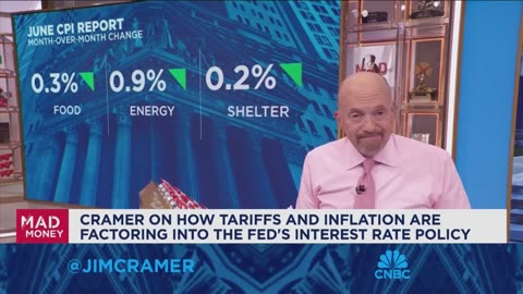 Jim Cramer discusses the confrontation between the Federal Reserve and the White House.