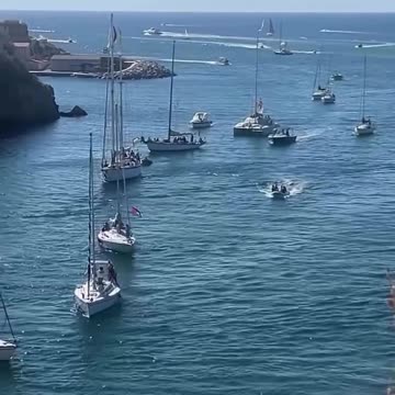 The Sumud flotilla is on route to Gaza - with more joining the mission tomorrow ✊🇵🇸