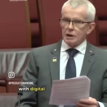 💣As Australia rolls out its ID Card, listen to Senator Kennedy warning...