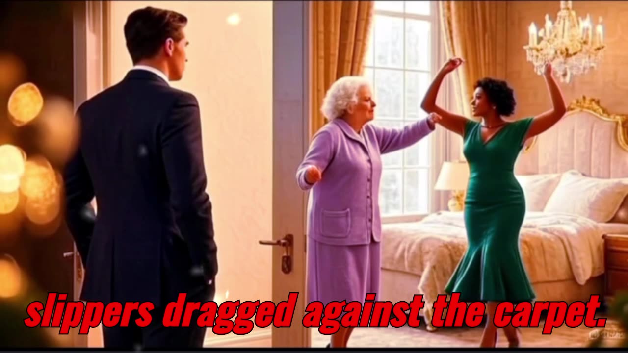 Billionaire Returns Home…Shock To Finds His Crippled Mother Dancing With The Black Maid