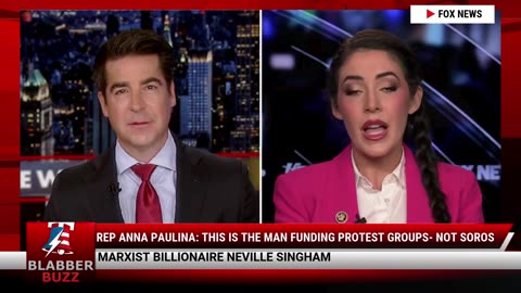 Rep Anna Paulina: This Is The Man Funding Protest Groups- Not Soros