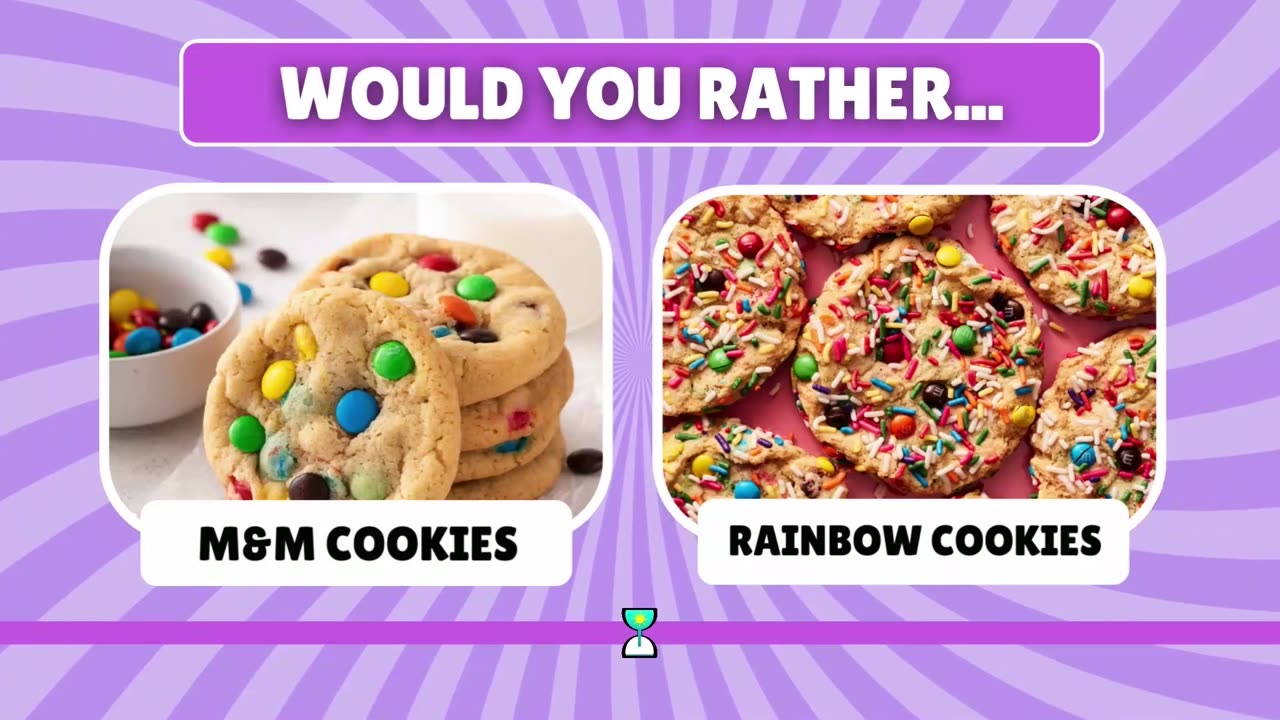 Would You Rather… ? Junk Food Edition!