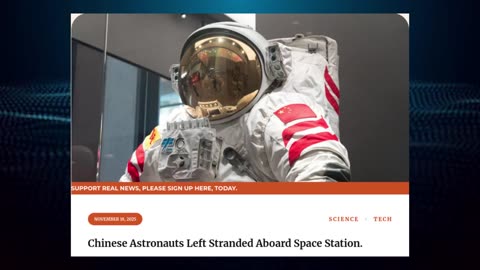 Chinese Astronauts Stranded Aboard Space Station