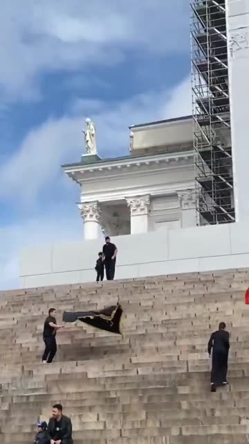 This is Helsinki Cathedral, Finland.