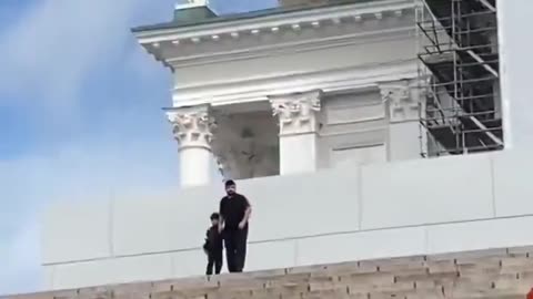 This is Helsinki Cathedral, Finland.