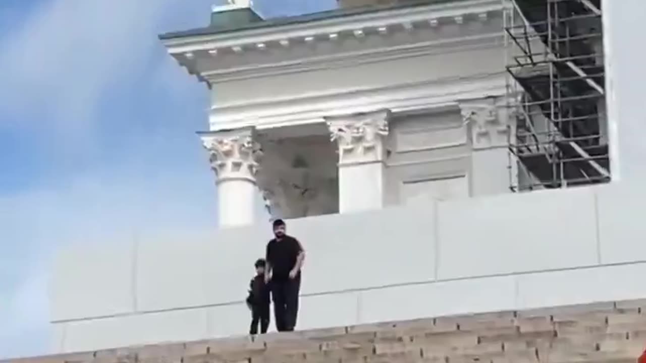 This is Helsinki Cathedral, Finland.