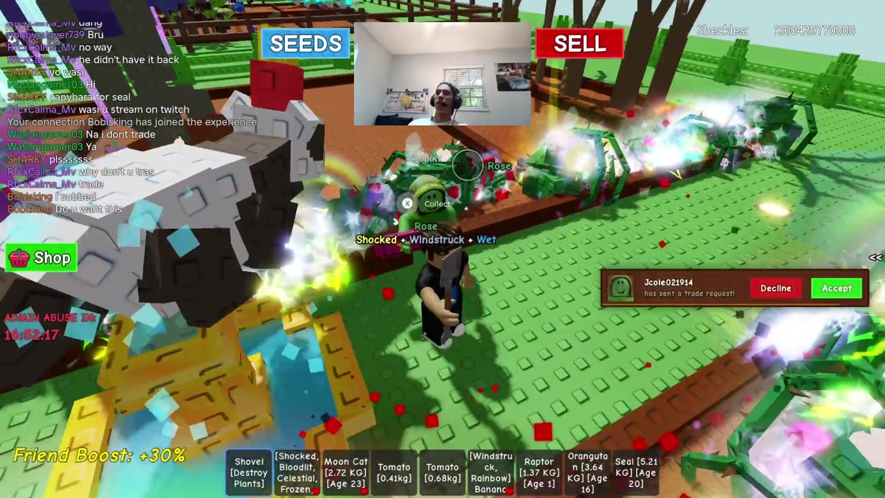 🪴 Playing Grow a Garden! | wasiangamer03