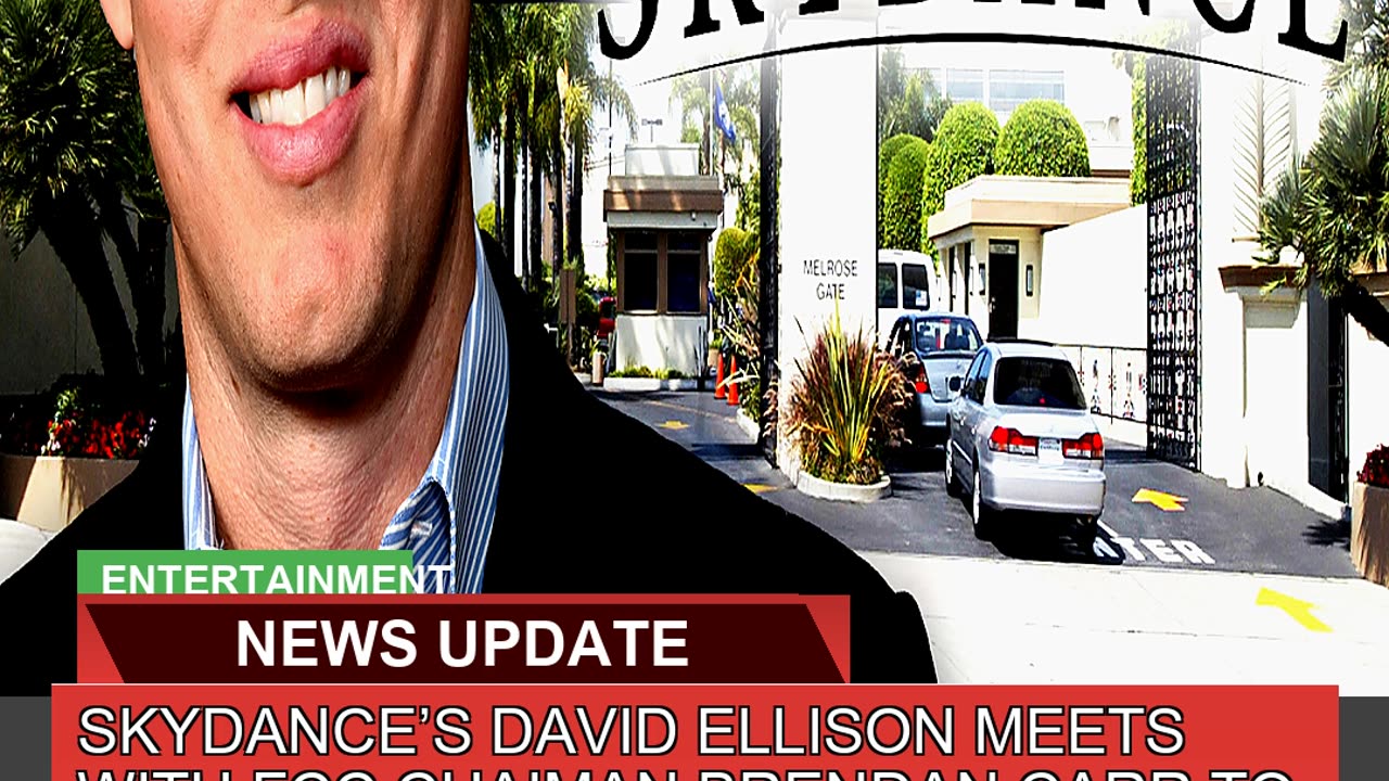 Skydances David Ellison Meets with Fcc Chaiman Br