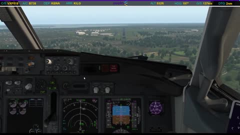 Landing in New Castle (KILG)