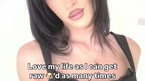 Brunette tgirl is amazing