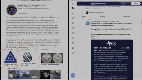 Pedo Barack Obama Boy Lover symbols Texas House Democrats Pedophiles