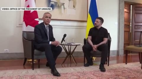 Zelensky and the Canadian PM Carney MEET! URGENT statement about PUTIN! - LISTEN!