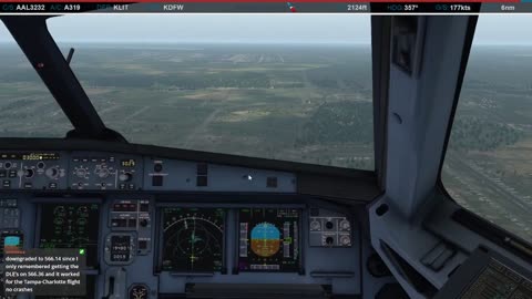 Landing in Dallas/Ft. Worth (KDFW)