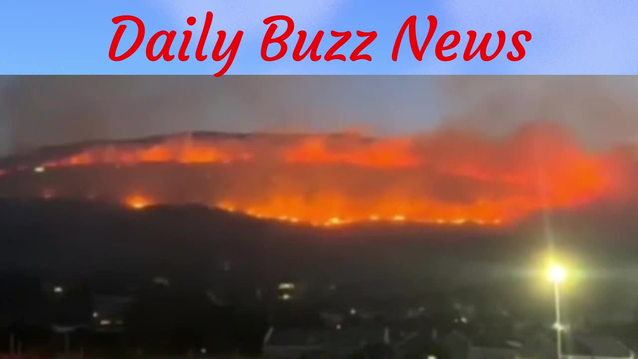 Firefighters Battle Blaze in Capri as Strong Winds Complicate Efforts