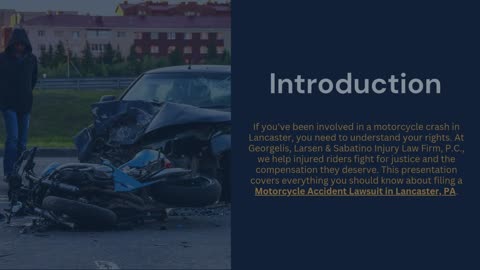 Motorcycle Accident Lawsuits in Lancaster: What Riders Should Know