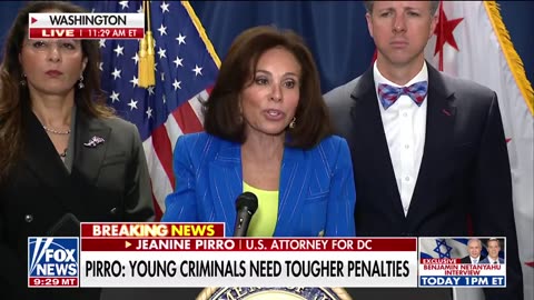 Jeanine Pirro: "All I want to do is clean up DC. That's why the president put me here."