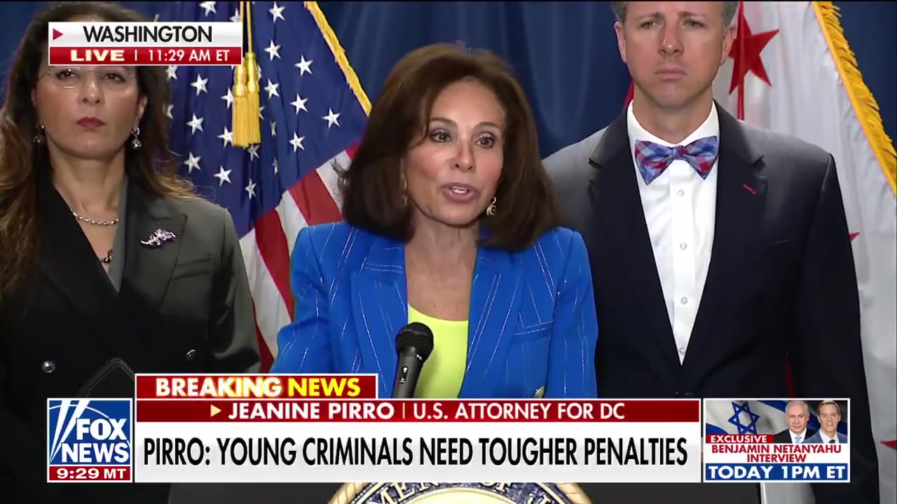 Jeanine Pirro: "All I want to do is clean up DC. That's why the president put me here."