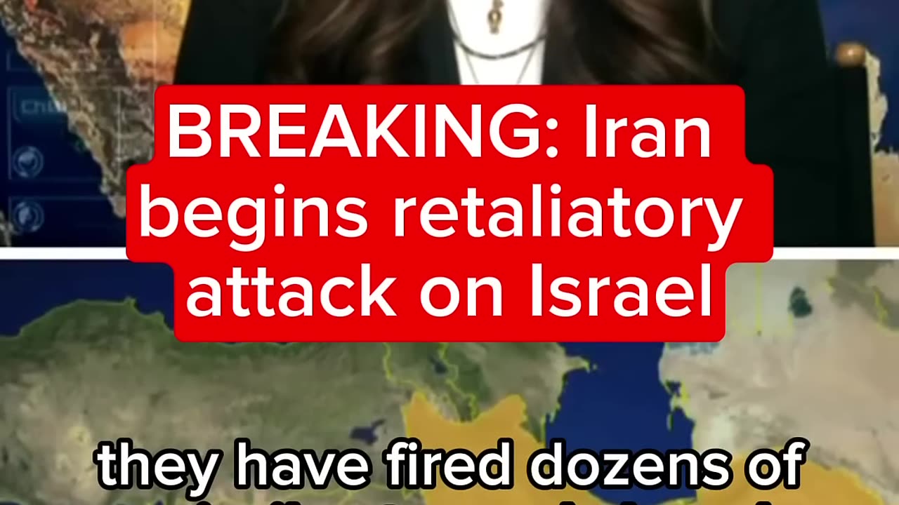 Iran begins retaliatory attack on Israel
