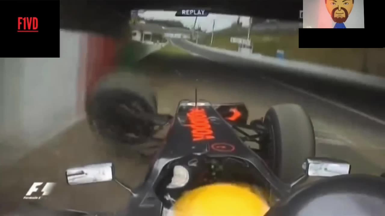 Lewis Hamilton Crash Compilation *NO MUSIC* (REACTION)