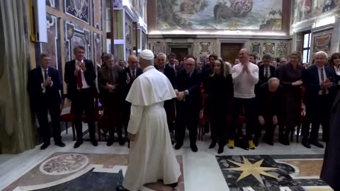 Pope Leo meets Hollywood's Cate Blanchett, Chris Pine, Spike Lee
