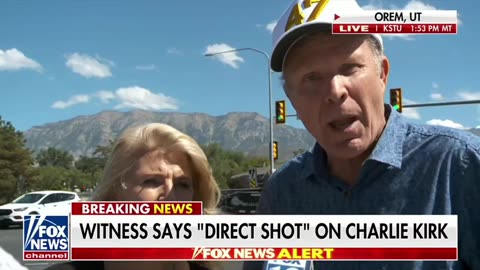Eye witness says they arrested the wrong guy at Charlie Kirks murder scene