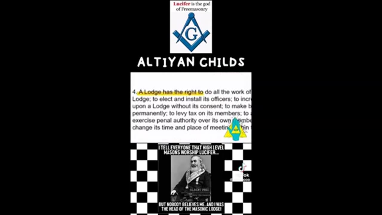 Altiyan Childs Freemasonry ..