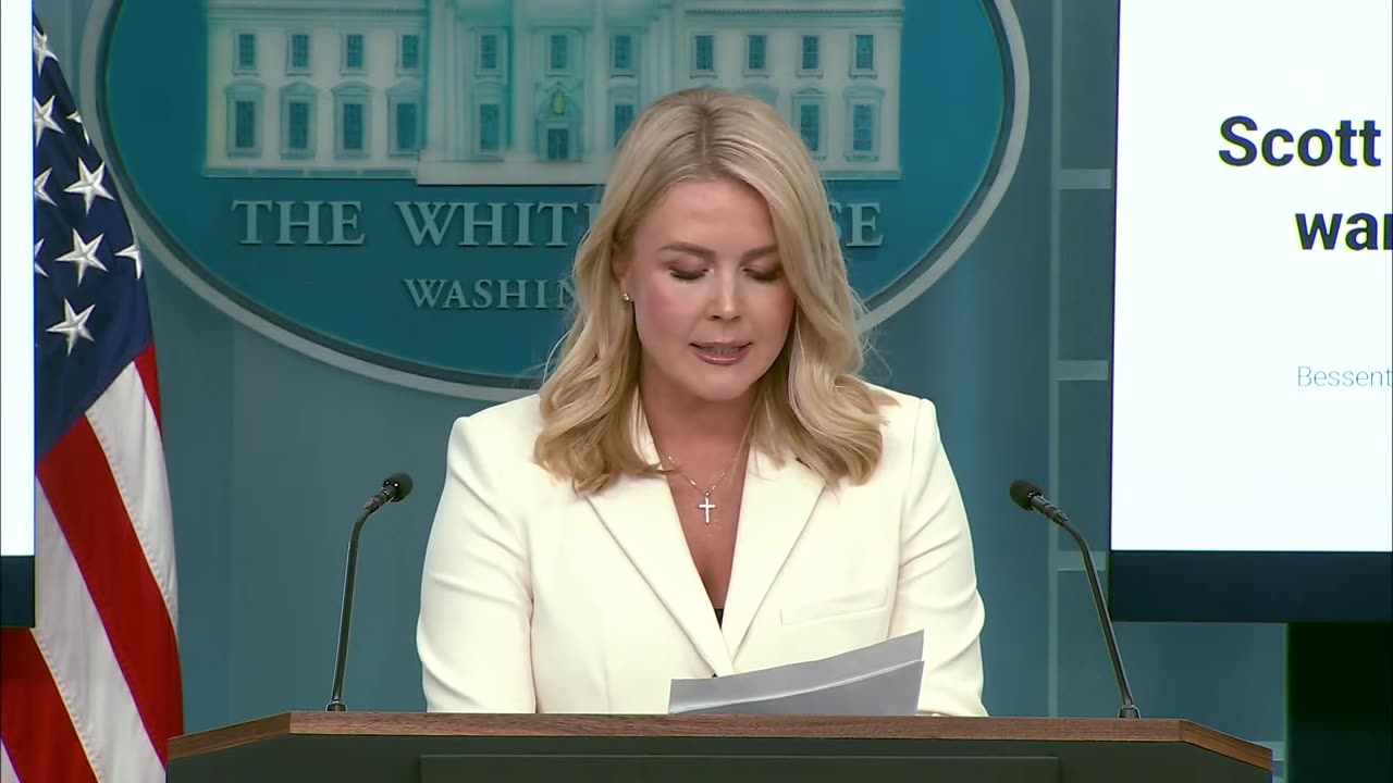 Press Secretary Karoline Leavitt Briefs Members of the Media, Apr. 8, 2025