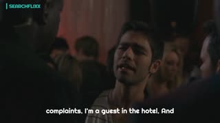 Eminem punches Vincent Chase.